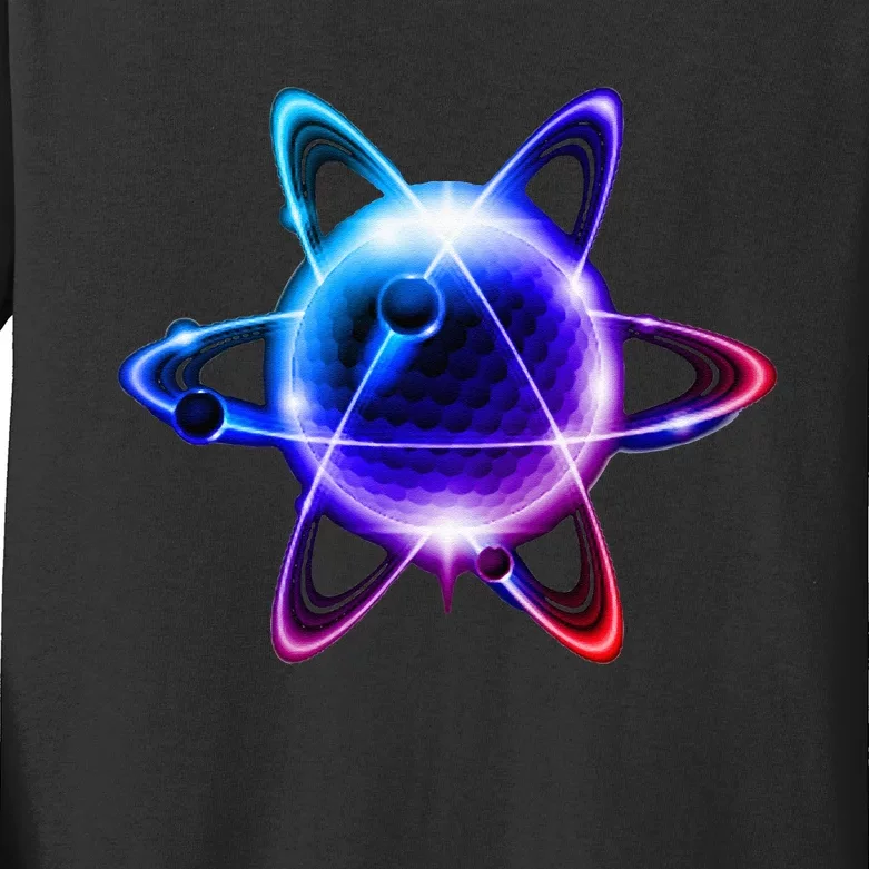 Science Chemistry Chemist Atom Atom Physics Kids Long Sleeve Shirt