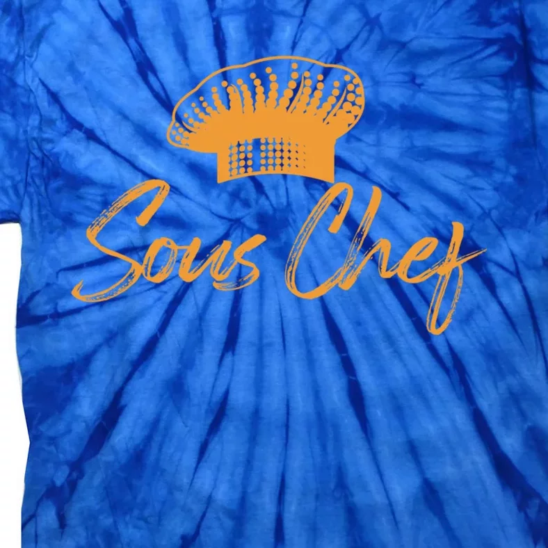 Sous Chef Culinary Cook Chefs Hat Gift Tie-Dye T-Shirt