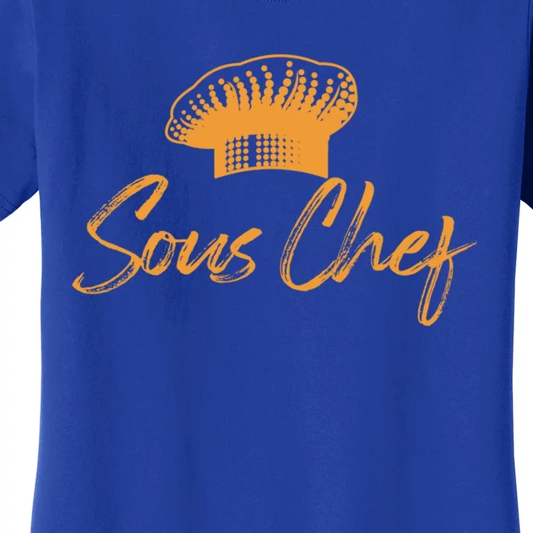 Sous Chef Culinary Cook Chefs Hat Gift Women's T-Shirt