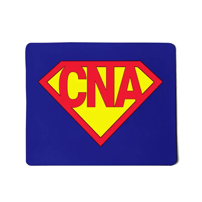 Super Cna Certified Nurse Assistant Superhero Gift Mousepad