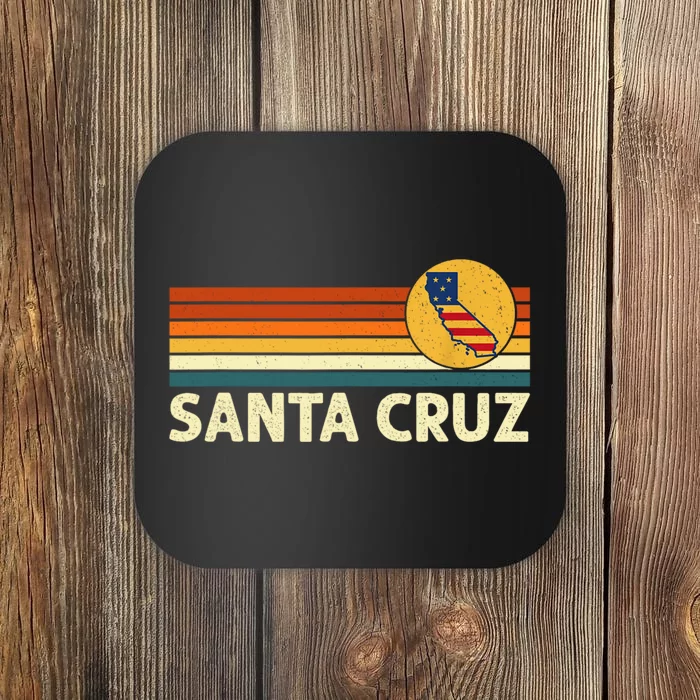 Santa Cruz California State Flag United States Of America Coaster