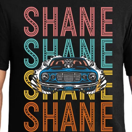 Shane Custom Car Racing Hobbyist Cool Gift Pajama Set