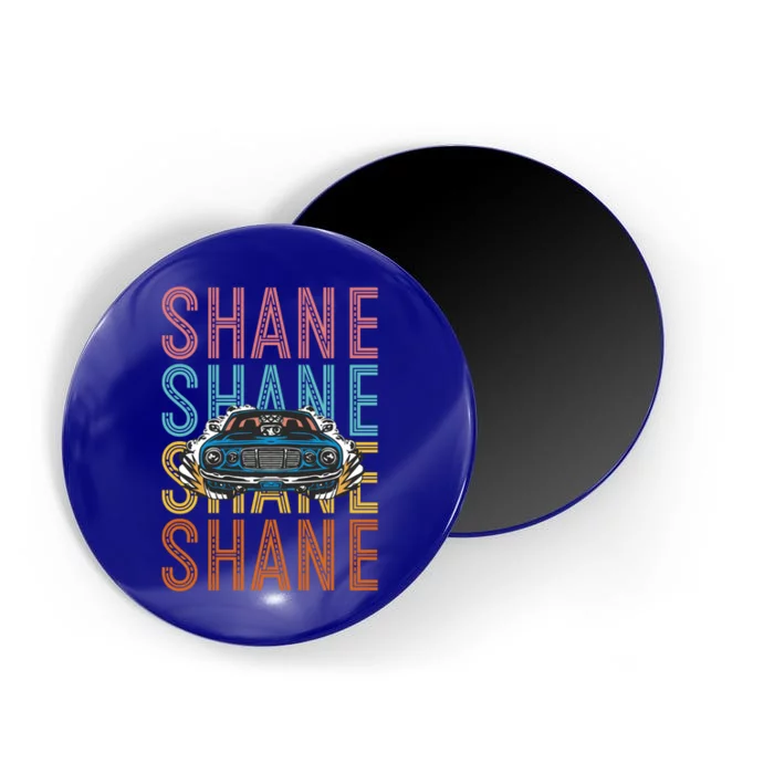 Shane Custom Car Racing Hobbyist Cool Gift Magnet