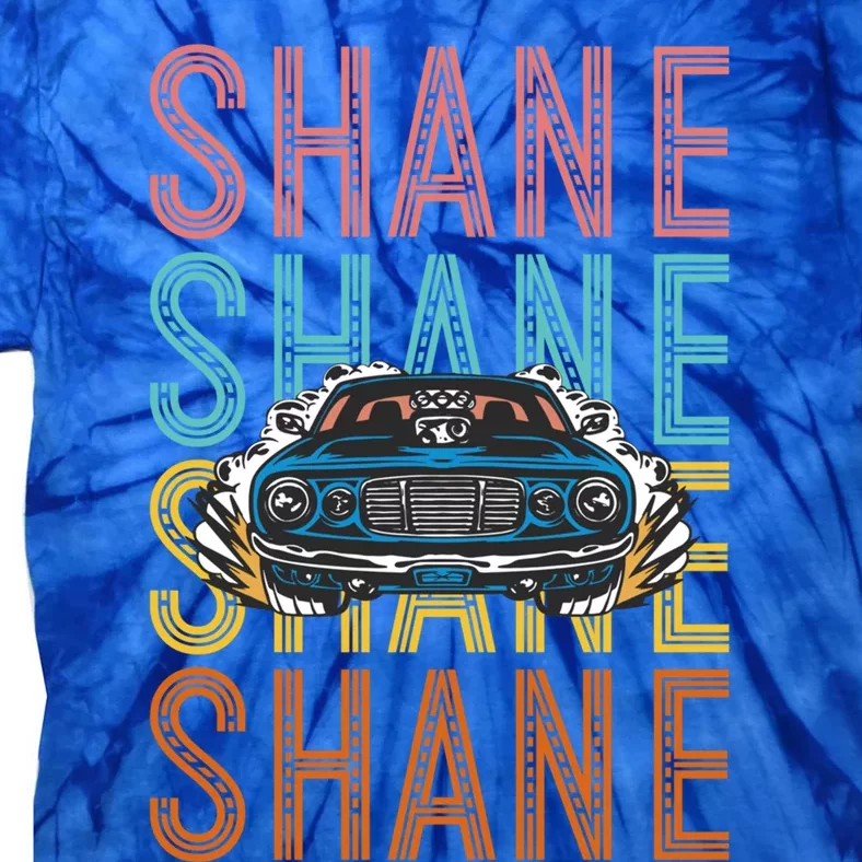 Shane Custom Car Racing Hobbyist Cool Gift Tie-Dye T-Shirt