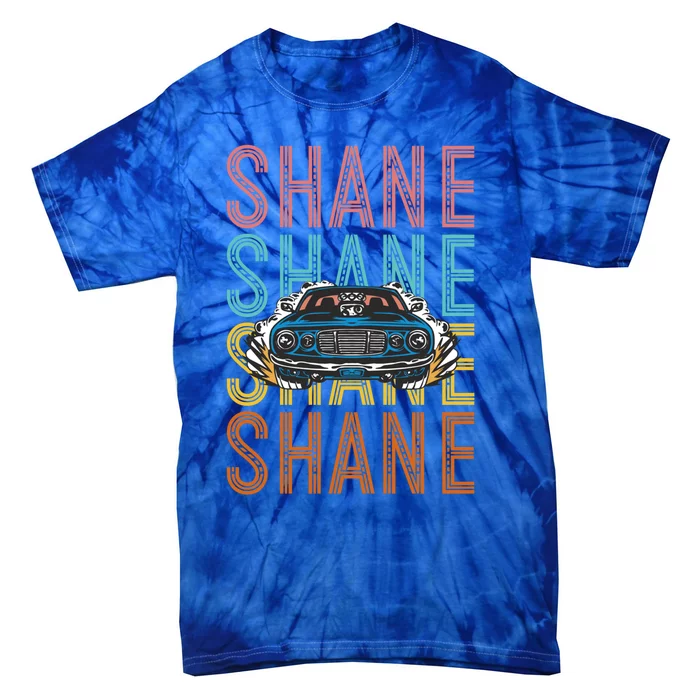 Shane Custom Car Racing Hobbyist Cool Gift Tie-Dye T-Shirt