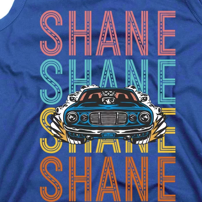 Shane Custom Car Racing Hobbyist Cool Gift Tank Top