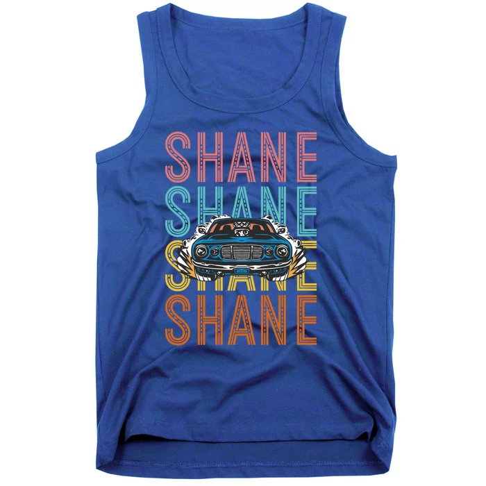 Shane Custom Car Racing Hobbyist Cool Gift Tank Top