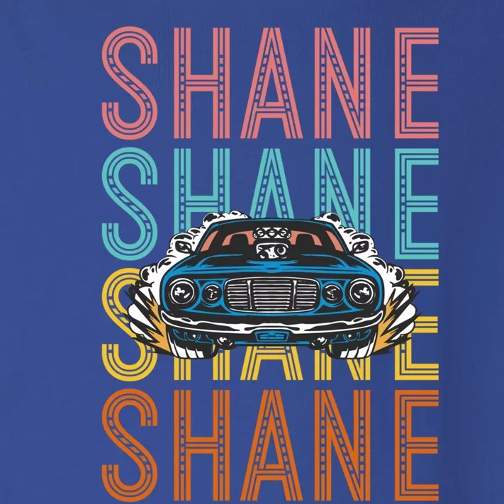 Shane Custom Car Racing Hobbyist Cool Gift Toddler Long Sleeve Shirt