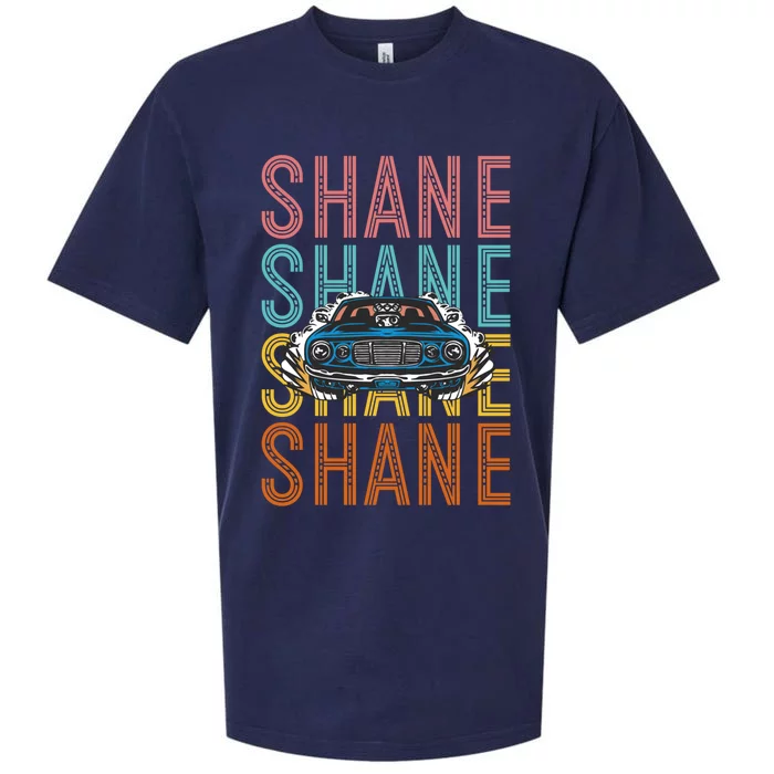 Shane Custom Car Racing Hobbyist Cool Gift Sueded Cloud Jersey T-Shirt