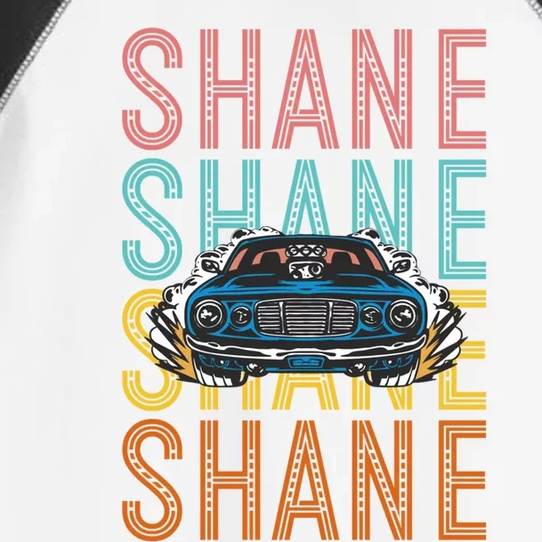 Shane Custom Car Racing Hobbyist Cool Gift Toddler Fine Jersey T-Shirt