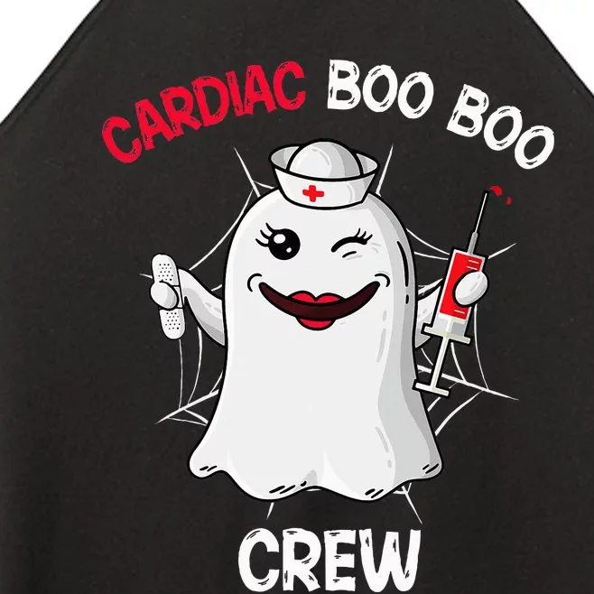 Spooky Cardiac Crew Halloween Nurse Costume Women’s Perfect Tri Rocker Tank