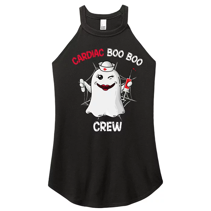 Spooky Cardiac Crew Halloween Nurse Costume Women’s Perfect Tri Rocker Tank