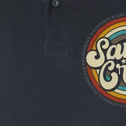 Santa Cruz city in California CA vintage Softstyle Adult Sport Polo