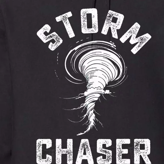 Storm Chaser Costume Tornado Twister Chasers Premium Hoodie