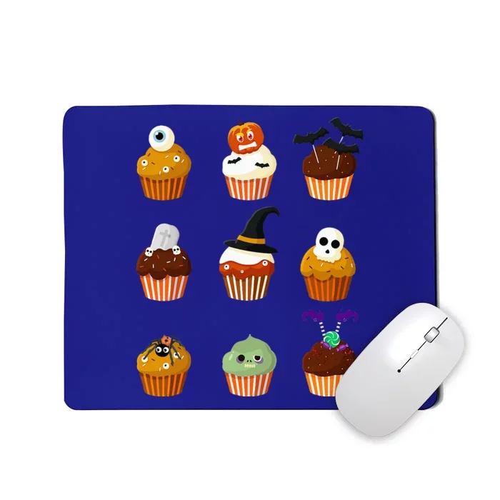 Scary Cupcake Cute Halloween Costume Mousepad