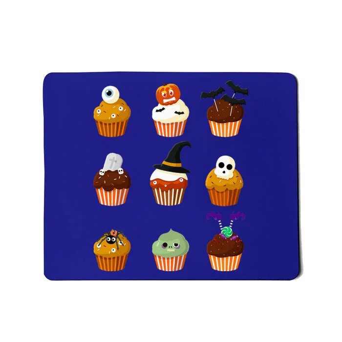 Scary Cupcake Cute Halloween Costume Mousepad