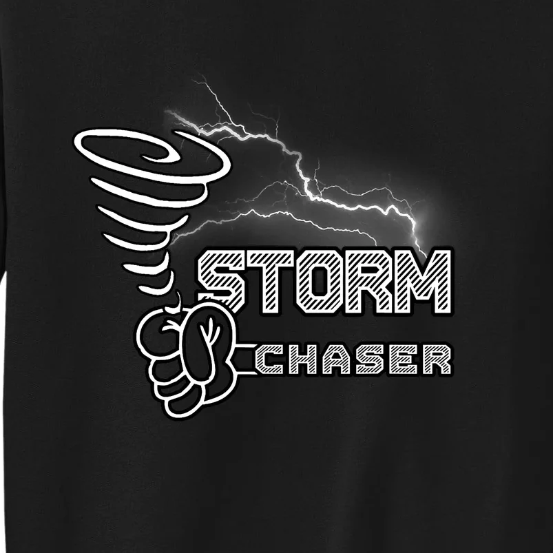 Storm Chaser Cool Electric Lightning Tornado Weather Sweatshirt