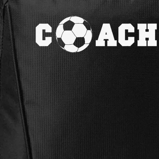 Soccer Coach Coaching Staff City Backpack