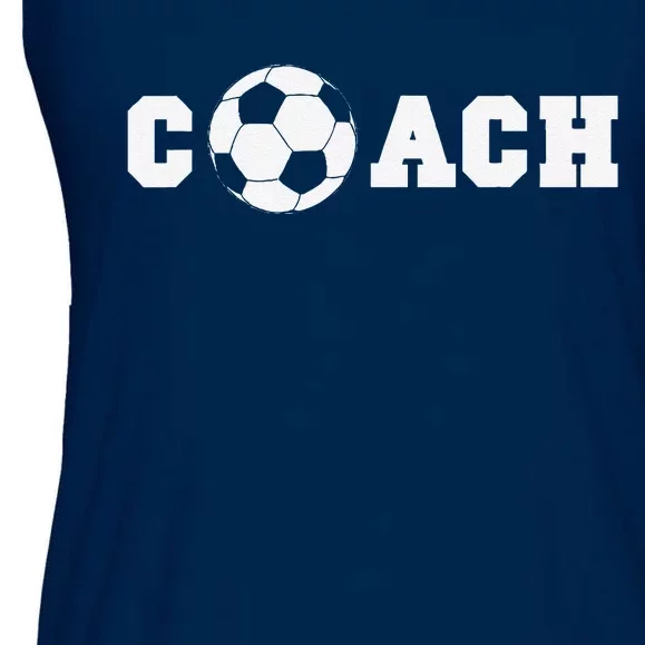 Soccer Coach Coaching Staff Ladies Essential Flowy Tank