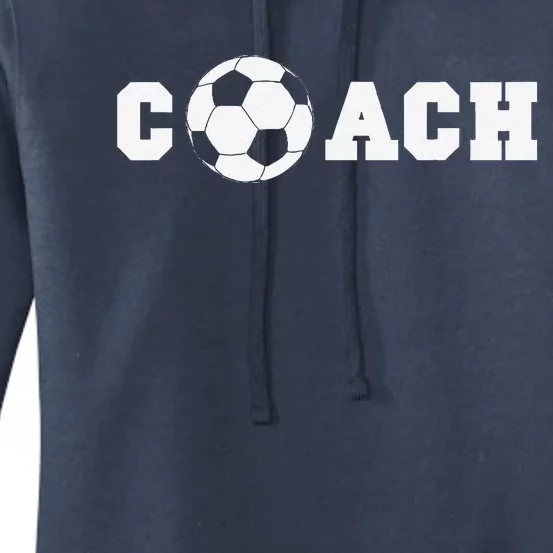 Soccer Coach Coaching Staff Women's Pullover Hoodie