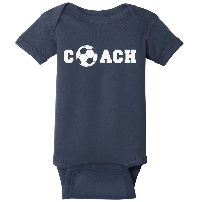 Soccer Coach Coaching Staff Baby Bodysuit