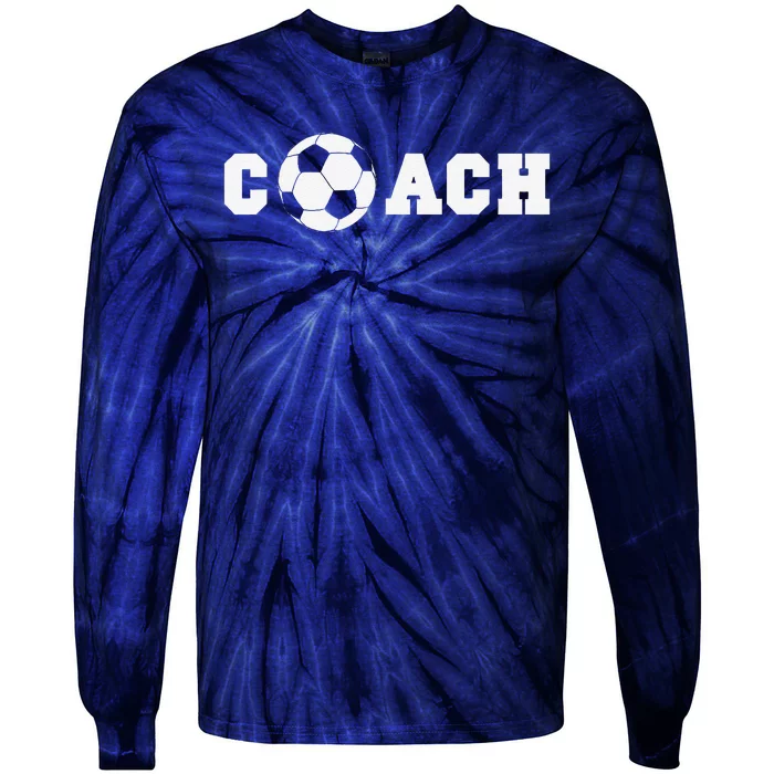 Soccer Coach Coaching Staff Tie-Dye Long Sleeve Shirt