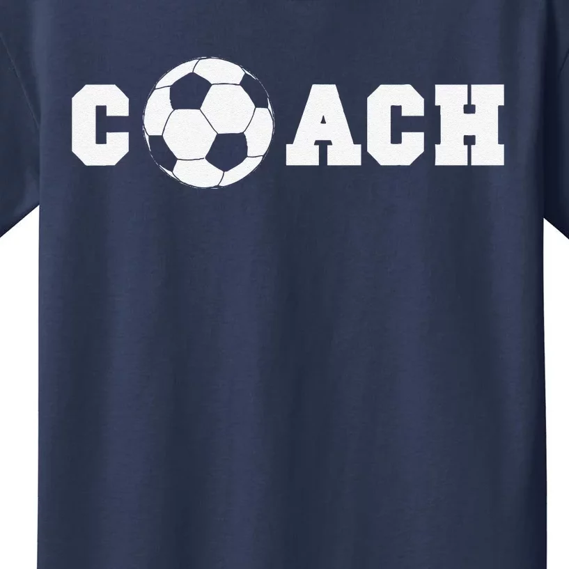 Soccer Coach Coaching Staff Kids T-Shirt