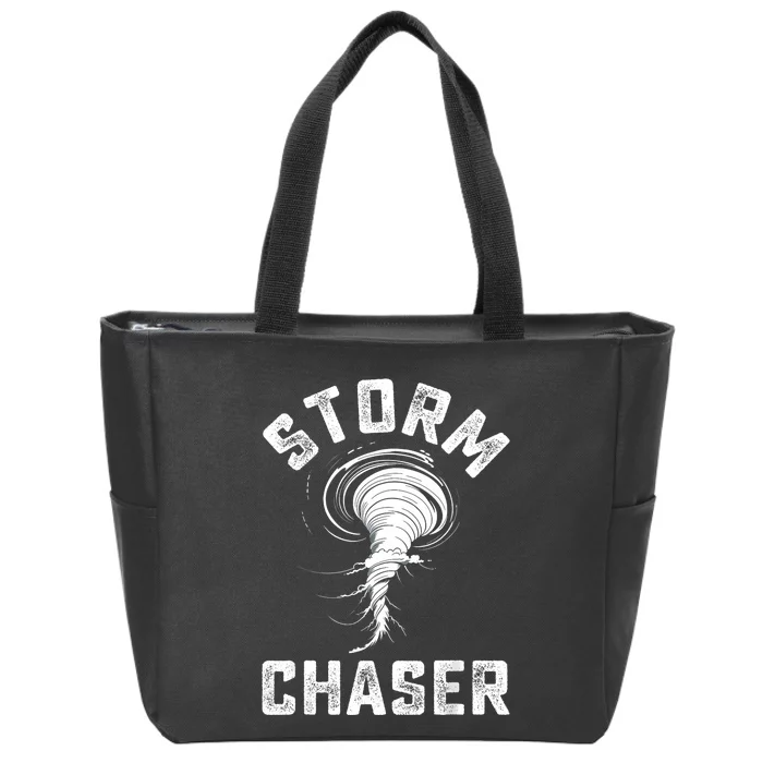 Storm Chaser Costume Tornado Twister Chasers Zip Tote Bag