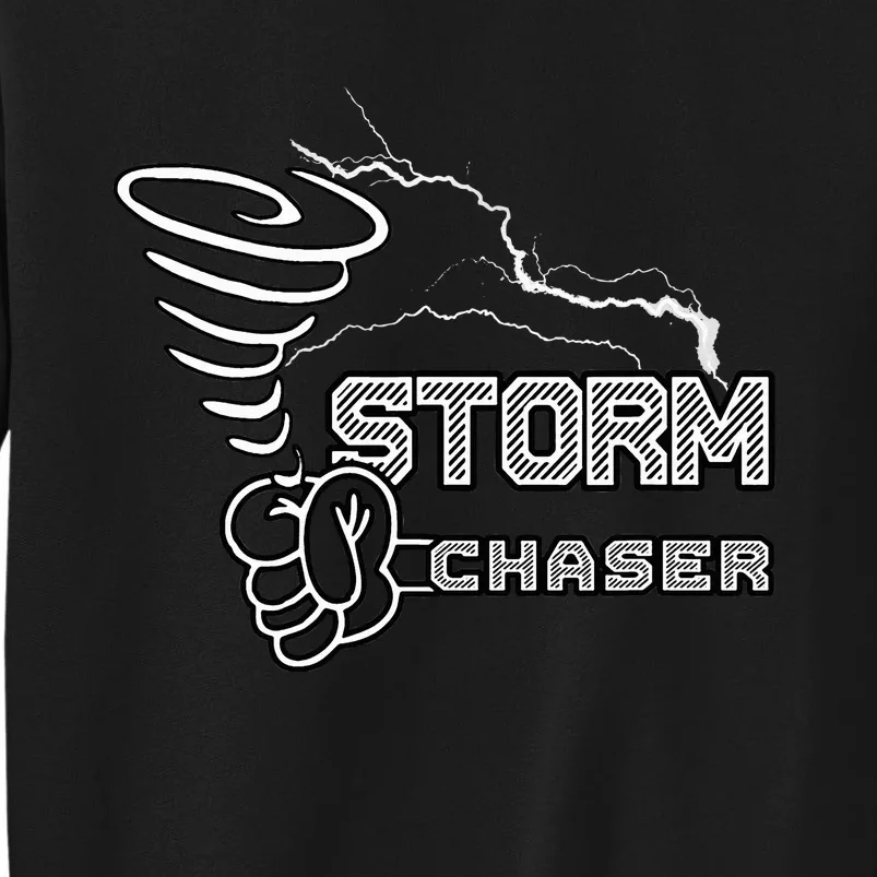 Storm Chaser Cool Electric Lightning Tornado Weather Sweatshirt