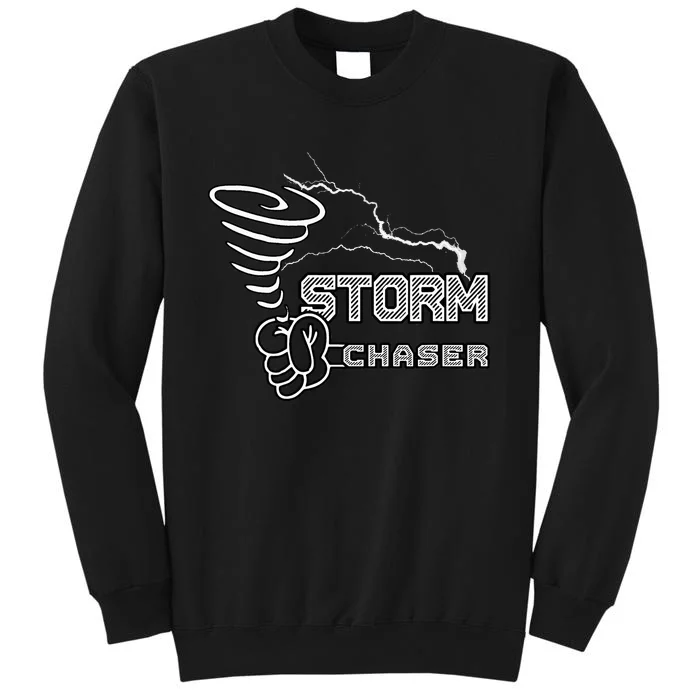 Storm Chaser Cool Electric Lightning Tornado Weather Sweatshirt