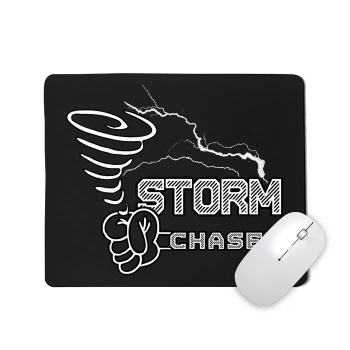 Storm Chaser Cool Electric Lightning Tornado Weather Mousepad