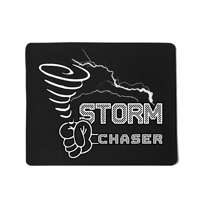 Storm Chaser Cool Electric Lightning Tornado Weather Mousepad