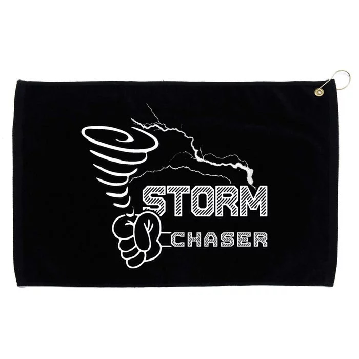 Storm Chaser Cool Electric Lightning Tornado Weather Grommeted Golf Towel