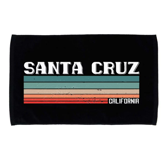 Santa Cruz California Retro Vintage Microfiber Hand Towel