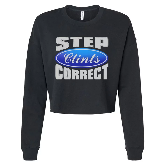 Step Clints Correct Cropped Pullover Crew