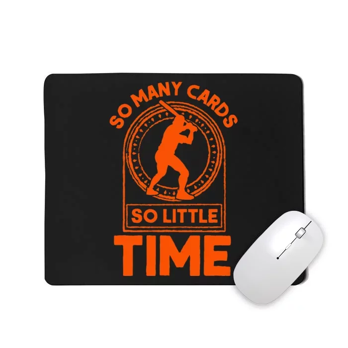 Sports Card Collector Mousepad