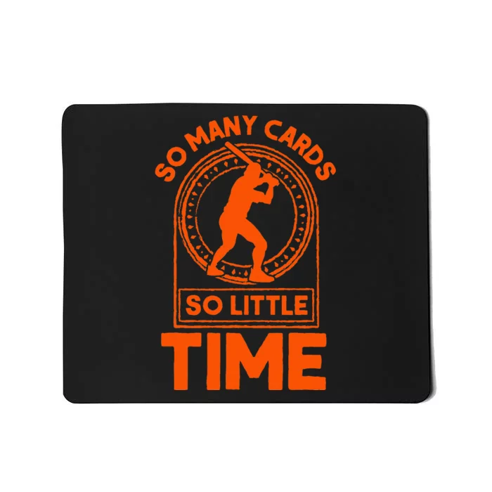 Sports Card Collector Mousepad