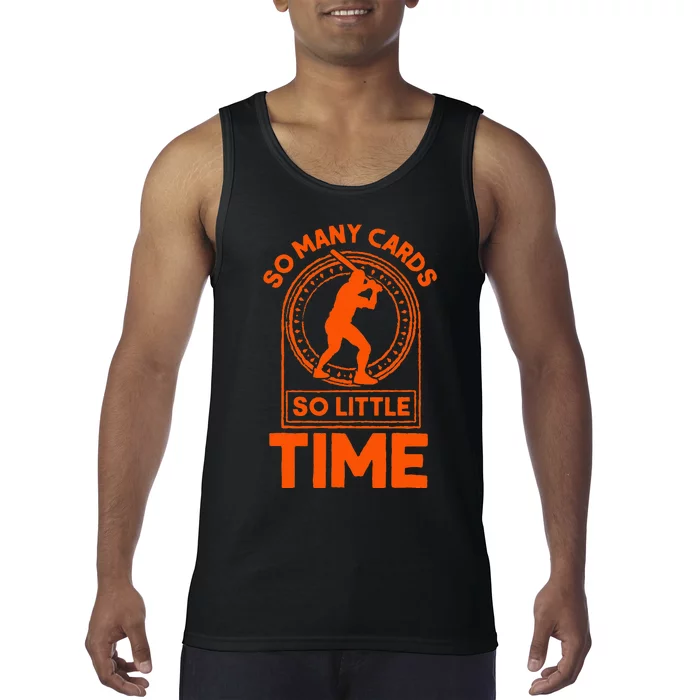 Sports Card Collector Tank Top