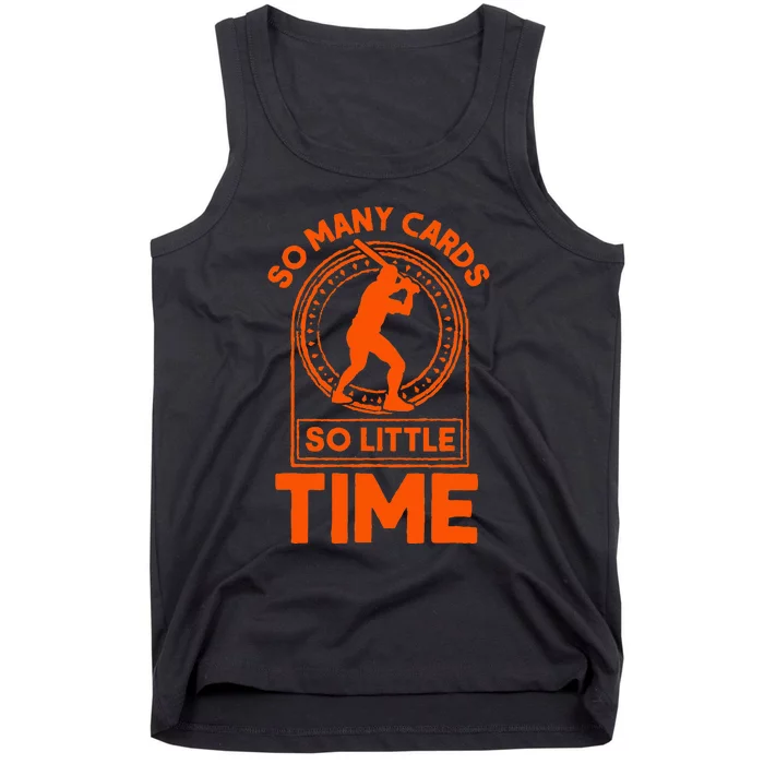 Sports Card Collector Tank Top