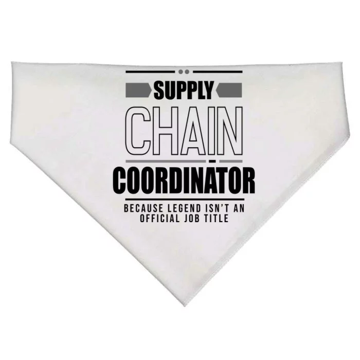 Supply Chain Coordinator Legend Job Title USA-Made Doggie Bandana