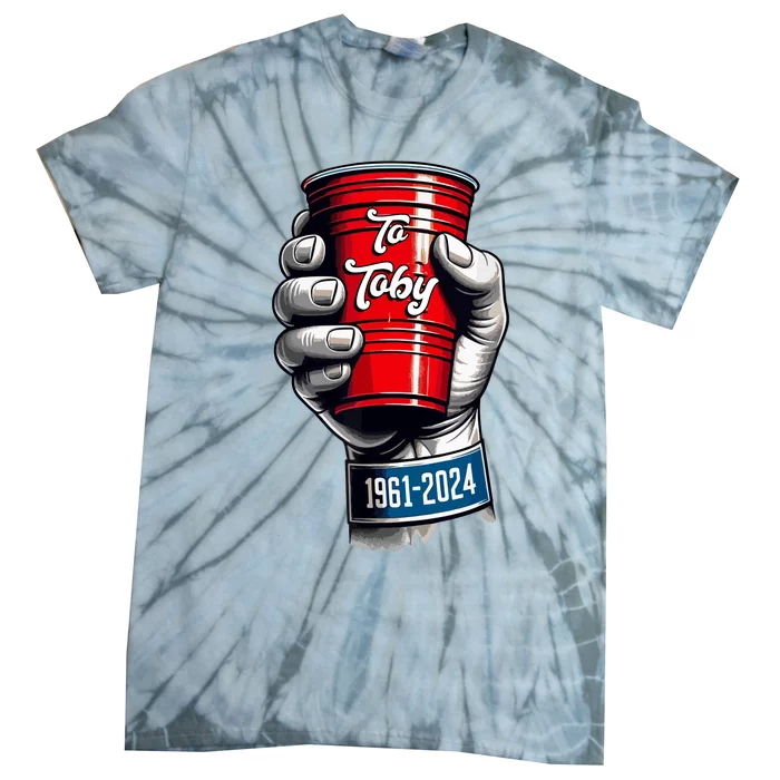 Solo Cup Cheers To Toby Red Solo Cup Tie-Dye T-Shirt