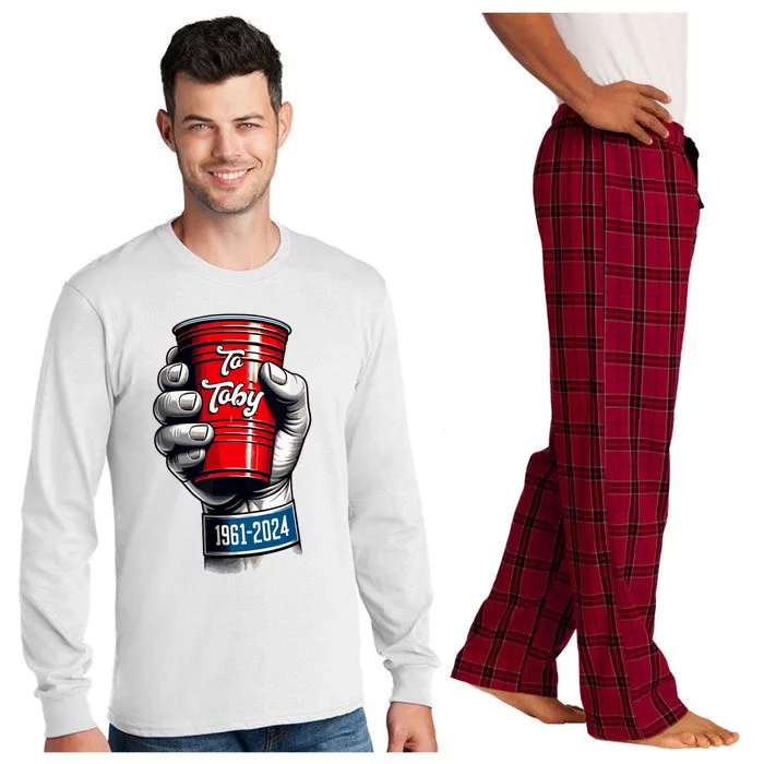 Solo Cup Cheers To Toby Red Solo Cup Long Sleeve Pajama Set