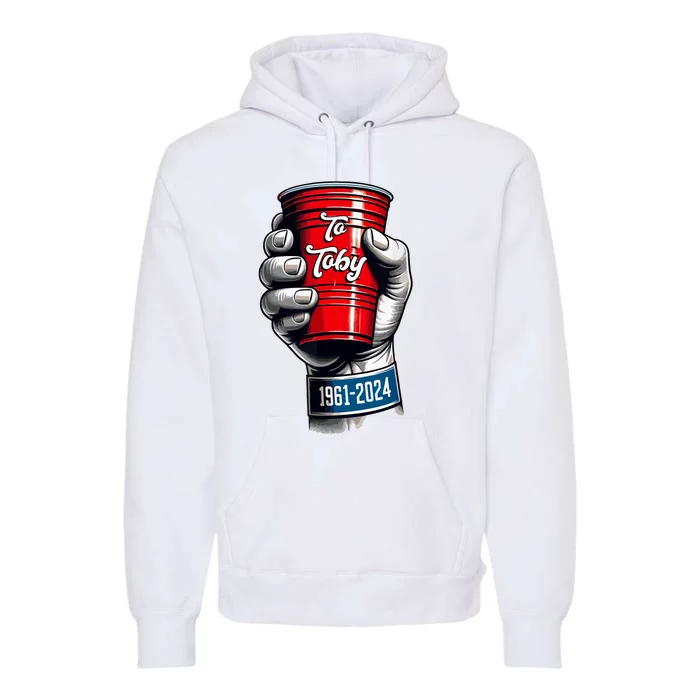 Solo Cup Cheers To Toby Red Solo Cup Premium Hoodie