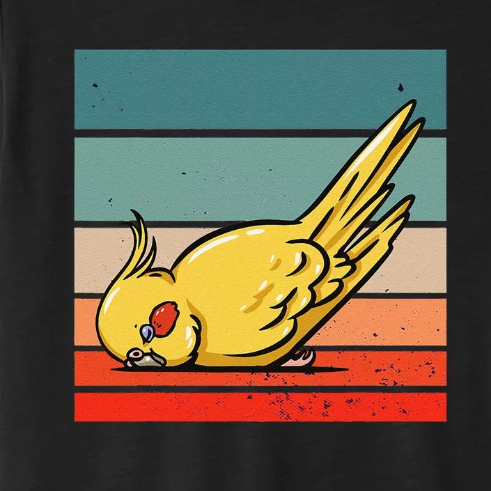 Sleeping Cockatiel Cute Factor Birds Animal Nature Relaxing ChromaSoft Performance T-Shirt