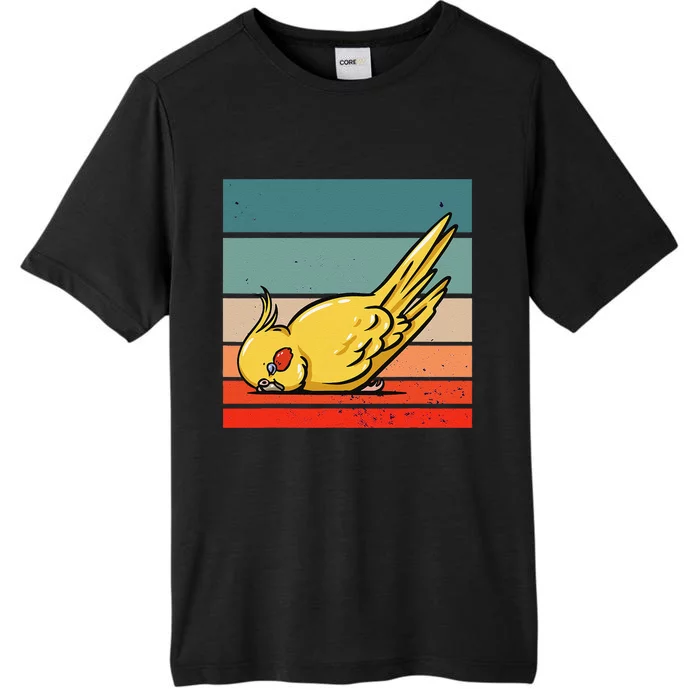 Sleeping Cockatiel Cute Factor Birds Animal Nature Relaxing ChromaSoft Performance T-Shirt