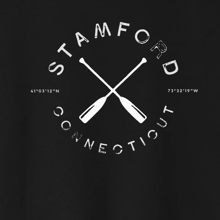 Stamford Connecticut Ct Women's Crop Top Tee