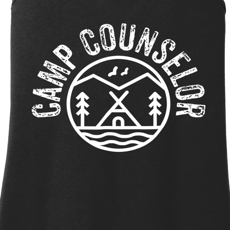 Summer Camp Counselor Staff Gift Ladies Essential Tank