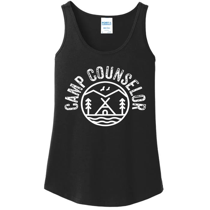 Summer Camp Counselor Staff Gift Ladies Essential Tank