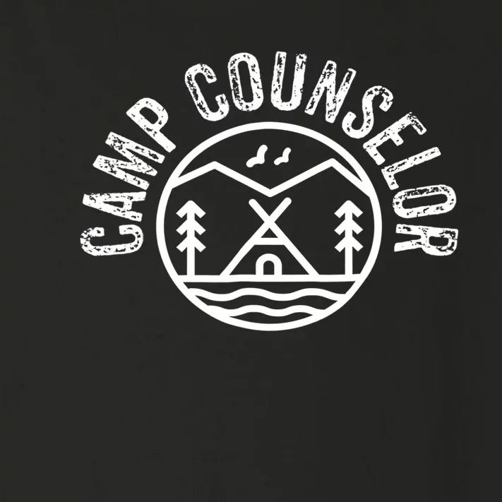 Summer Camp Counselor Staff Gift Toddler Long Sleeve Shirt