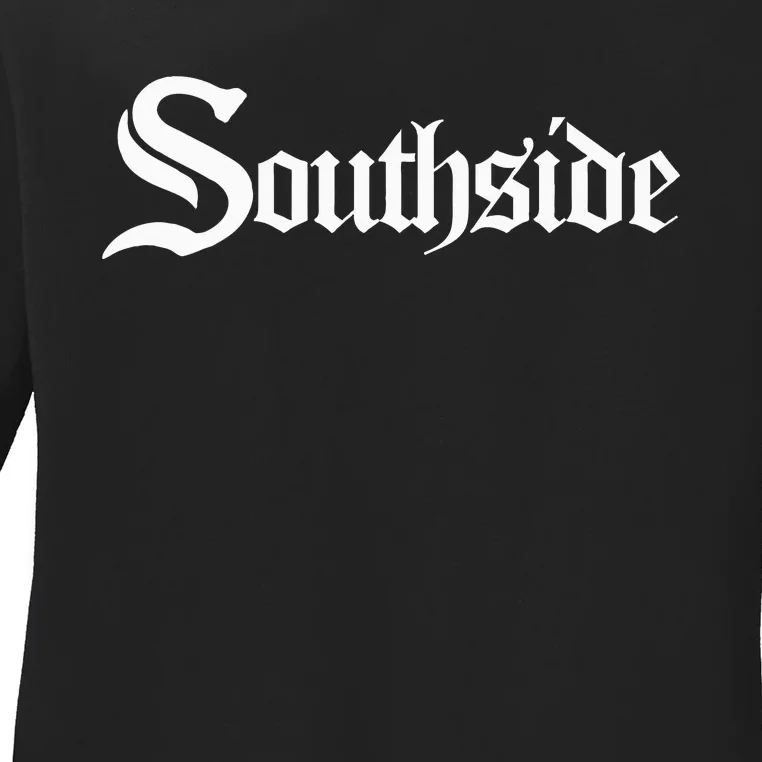 Southside Chi City Chicago Ladies Long Sleeve Shirt